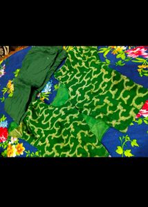 Beautiful Chanderi Saree With Blouse And Petticoat