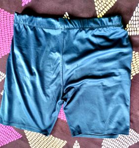 Blue Casual Shorts
