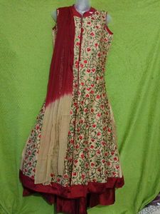 New Long Crop Top Dress