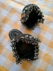 Oxidised Big Earrings Jewellery