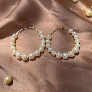 White Pearl Earring