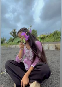 Short Purple Kurti