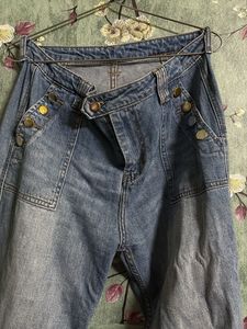 Blue Flared Cool Jeans