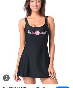 Beautiful Floral Swimsuit|Swimwear XXL Size