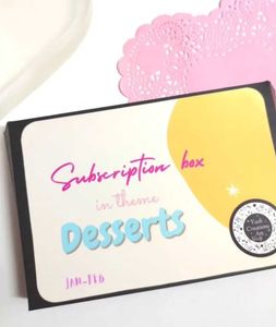 Jan-Feb Dessert theme subscription box 🎁