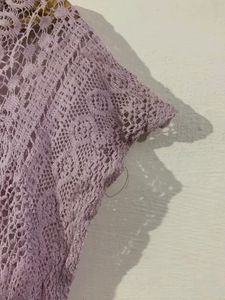 Pink Net Top