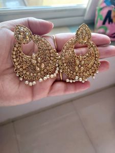 Beautiful Chand Bali EARRINGS Totally New ..