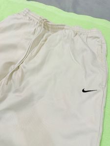 Nike white Track Pants