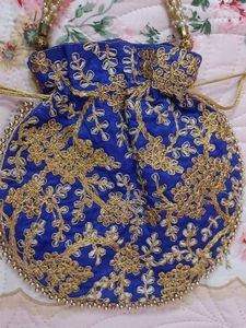Embroidered Potli Bag