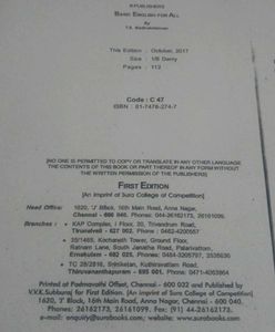 Management Accounting &amp; Basic English Books