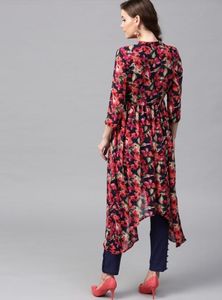 Floral Print Kurta