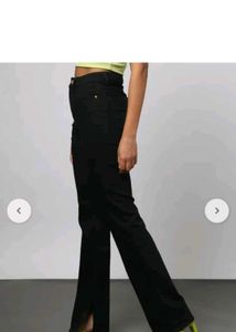 Outryt Black Bootcut Jeans