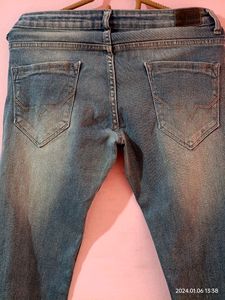 Boys Branded Slim Fit Pepe Jeans