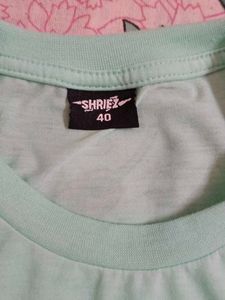 Light Blue T-Shirt 👕 With Shorts 🩳- Casual Basic