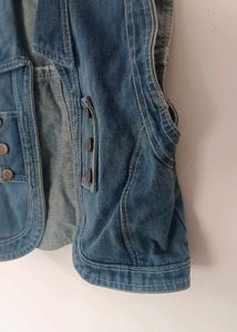 Denim Vest - Stylish Layering Piece