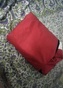 Red and black jacket