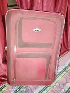 ✅Red ♥️ Color Two Wheeler Trolley Bag Used