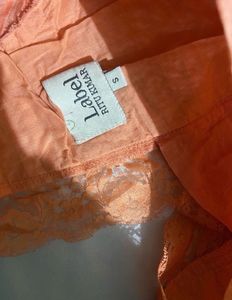 Label Ritu Kumar Peach Dress (BRAND NEW)