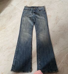 vintage Embroidered Denim Jeans