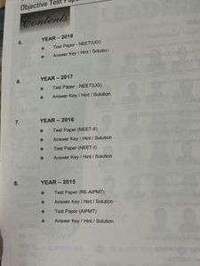 NEET-UG &amp; AIPMT Test Papers Allen