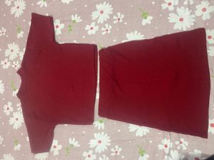 Red Co-ord Set