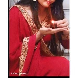 Beautiful Gawon With Dupatta ♥️
