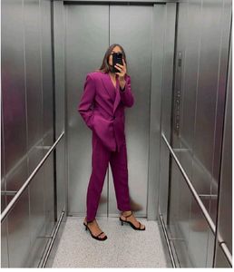 Zara Purple Pants