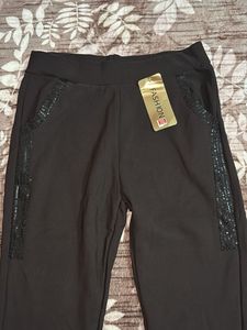 Brand New Black designer jegging for women