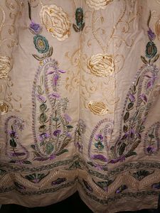 Pure Cotton Embroided Customly Stitched Chudi Set