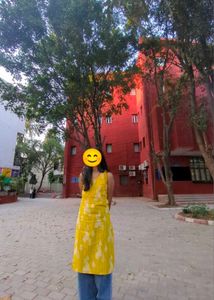 Yellow Sleeves Kurti