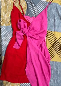 Shein Wrap Style Dress