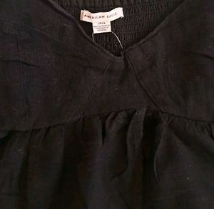 American Eagle Black Crop Top