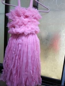 Beautiful Gown In Ruffle Frock