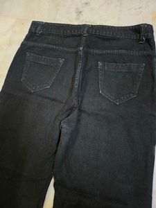 Black Straight Leg Jeans