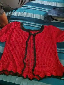 Cardigan 1 Button Top