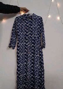 long button down kurta