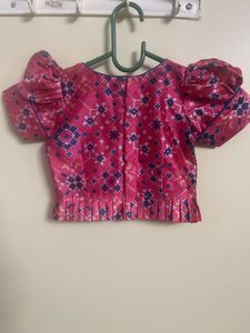 Never Worn Kids Ethnic Dress - Pink &amp; Blue