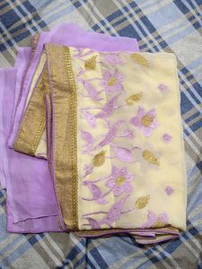 Pink Party Wear Saree