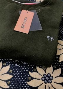 Premium Brand Soft Fleece Knitted Sweatshirt