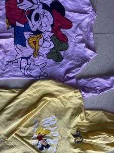 Mickey Mouse Graphic Tees - Set of 2