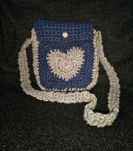 Handmade/ Crochet Sling Bag