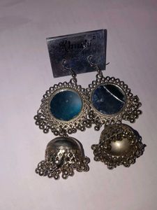 Boho Jhumka Earrings