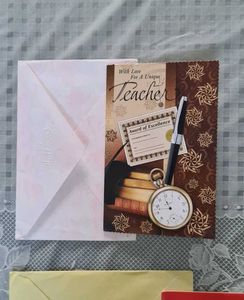 Greeting Cards for a Teacher