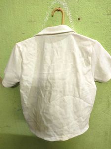 White Polo T-shirt