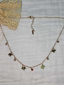 Rose Gold Anti Tarnish Chain Pendent