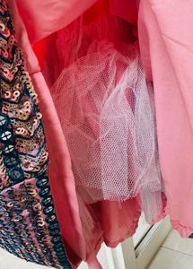 Girls&#39; Pink Embellished Dress
