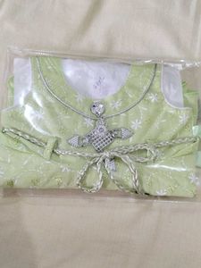 Green Color Frock