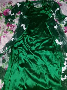 Women Gown With Coatty