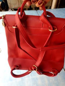 Red Backpack