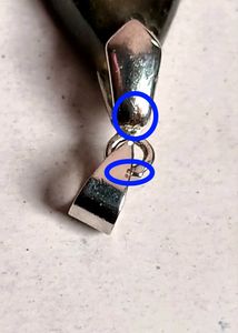 LABRADORITE tiny drop pendant 😍